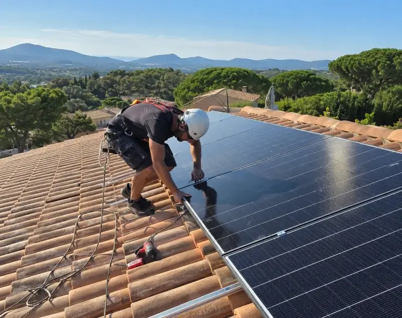 Installateur panneaux solaires Val d'Oingt — pose photovoltaïque sur toiture