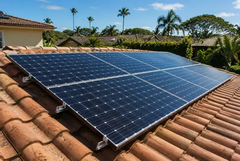 Installation de panneaux solaires à Val d'Oingt